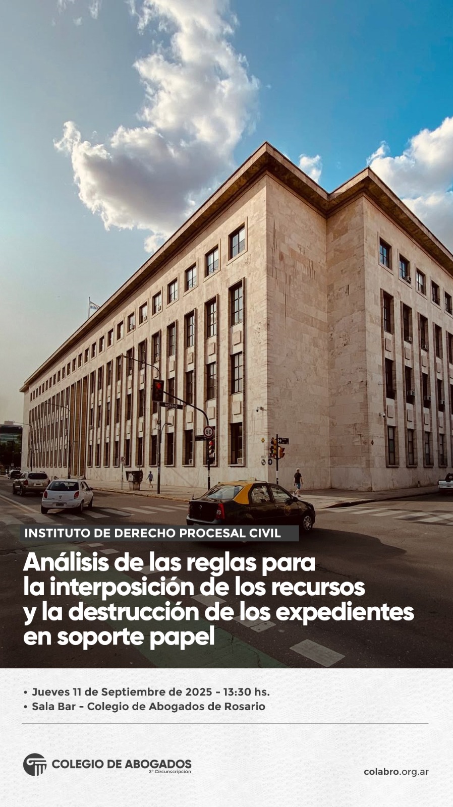 Análisis de las reglas para la interposición de los recursos y la destrucción de los expedientes en soporte papel - 11/09/2025